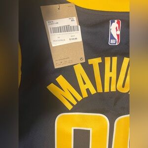 NBA Navy and Yellow Jersey